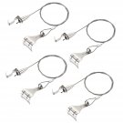 uxcell Picture Hanging Wire Kit, 4Set 1M Hanging Wire with Large S-Hook for Home Picture