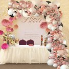Rose Gold Balloon Garland Arch Kit For Wedding Birthday Girl Party Festival Decorations P