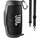 Silicone Case Cover For Jbl Charge 5 Portable Bluetooth Speaker, Travel Gel Soft Skin,Wat
