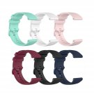 6-Pack Bands Compatible With Garmin Venu Sq 20Mm Wrist Strap Quick Release Waterproof Sof