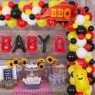 Bbq Baby Shower Decorations Baby Q Shower Balloon Garland Kit Summer Barbecue Gender Reve