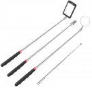 4 Pack Magnetic Pick-Up Tool,Telescoping 8 Lb/1 Lb Pick Up Sticks And 360 Swivel Inspecti