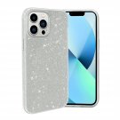 Clear Glitter Case For Iphone 13 Pro Max, Cute Bling Sparkly Glitter Slim Phone Case Cove