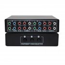 3 In 1 Out Component Av Video Switch Selector Box 5 Rca, 3-Way Ypbpr Cable Rgb Component