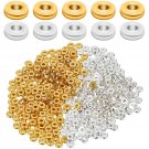 1000 Pieces 6 Mm Flat Round Rondelle Spacer Beads Disc Spacer Loose Beads Jewelry Making