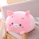 23.6 Inch Cute Animal Plush Pillow, Soft Hugging Pillow Pink Pig Stuffed Animal Doll Toy