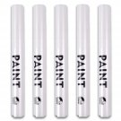 White Permanent Marker Car Tire Paint Pen Ink Waterproof Marker For Automotive Rock Paint
