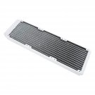 360Mm Copper Radiator, Copper Cpu Water Cooling Heat Exchanger With 1/4 Inch Thread, 12 T