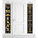 60Th Birthday Party Anniversary Decorations Cheers To 60 Years Banner Party Decorations W