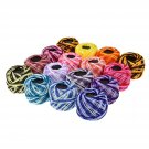 16 Roll Variegated Crochet Thread Cotton Thread Balls Embroidery Yarn Rainbow Color Cross