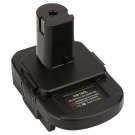 Dm18Rl Battery Adapter Converter With Usb Socket Compatible For Dewalt 20V & Milwaukee 18