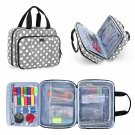 Large Sewing Organizer With 3 Inner Sections (Fold Up Easily), Sewing Supply Organizer Wi