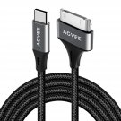 [2 Pack 3Ft] Usb-C To 30 Pin Cable For Old Iphone 4/4S Ipad 1/2/3 Ipod, Braided Metal She