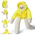 16 Inch Banana Doll Plush Stuffed Man Toy With Magnet, Funny Changeable Pillow Stress Rel