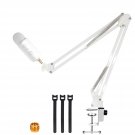 For Blue Yeti X Boom Arm, Heavy Duty Adjustable Blue Yeti Nano Microphone Stand With 3/8"