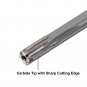 uxcell 8mm Chucking Reamer High Speed Steel Carbide Tip H7, 8" (200mm) Length Lathe Machi