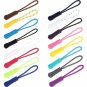 50 Pieces Zipper Pulls, 25 Colors Zipper Tags Strong Nylon Cord, Zipper Pull Replacement