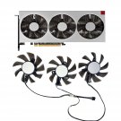 75Mm Graphics Card Fan Fd8015H12S 12V 0.32A Radeonvii Replace Cooler Fan For Amd Xfx Rade