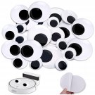 16 Pcs Googly Eyes Self Adhesive, 2 Inch 3 Inch 4 Inch Sticky Large Googly Eyes For Craft