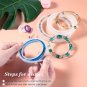 9 Pieces Silicone Bracelet Mold And Ring Resin Casting Mold Set Round Epoxy Jewelry Mold