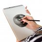 Professional Spiral Bound A4 Sketch Book Blank Artist Sketch Pad With Hardback Cover- 60