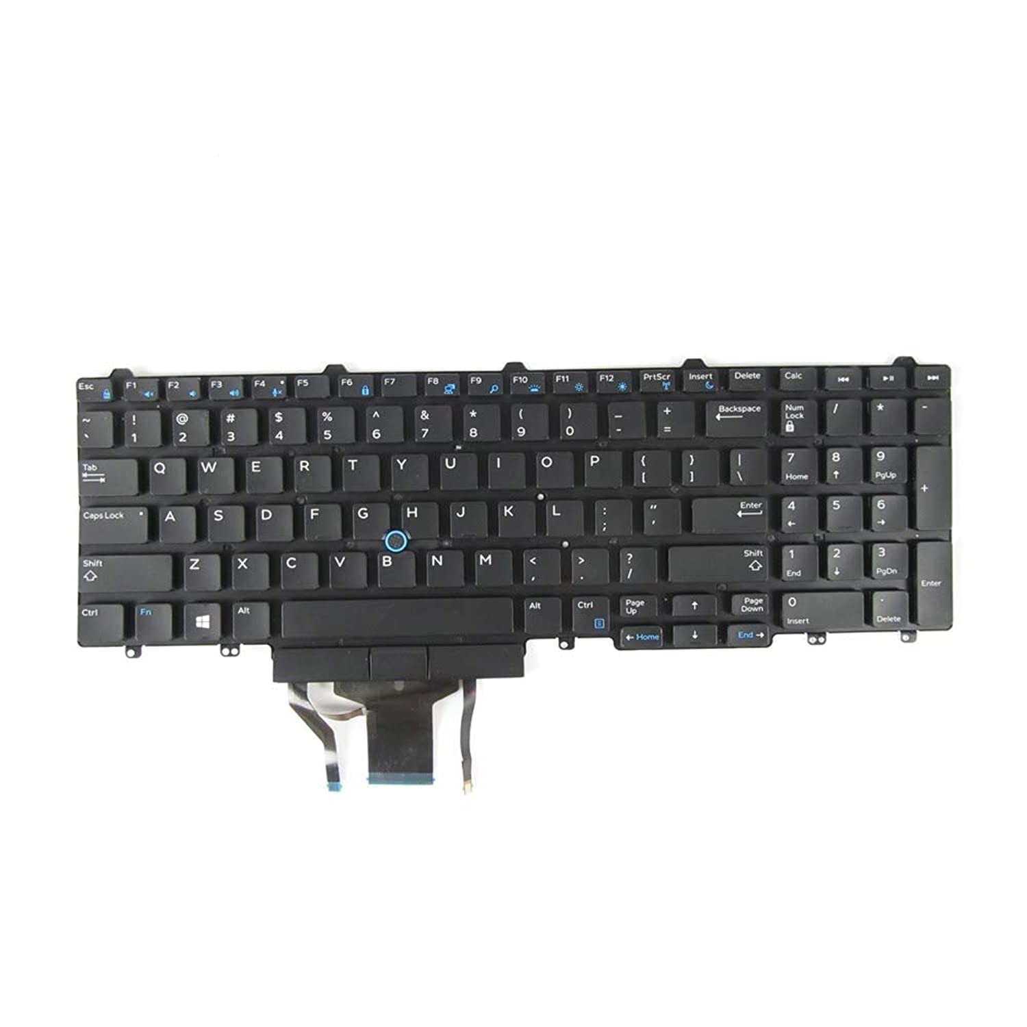 New Keyboard Compatible With Dell Sg-63310-Xua Sn7232Bl 383D7 0383D7 Precision 3510 M3510