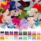 360 Pcs Mini Satin Ribbon Bows, 0.87 X 0.91 Inch Small Bows For Crafts Tiny Bows Flowers