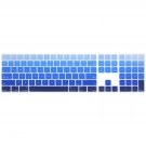 Ultra Thin Silicone Full Size Wireless Numeric Keyboard Cover Skin For Mac 2017 Latest Ma