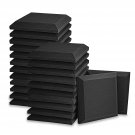 24 Pack Set Acoustic Foam Panels, 2"" X 12"" X 12"" Acoustic Foam Sound Absorption, Soundpro