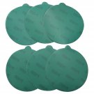 6 Inch Psa Sanding Discs Self Adhesive,35Pcs 1500 Grit Sandpaper Wet Dry Green Film Backe