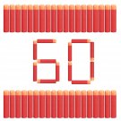 Mega Dart Refill Pack 60 Pcs 9.5Cm Compatible With Nerf Mega Guns, Universal Mega Pack Re