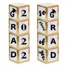 Graduation Party Decorations Black Gold - Balloon Boxes Grad 2022 2023 4 Clear With Grad