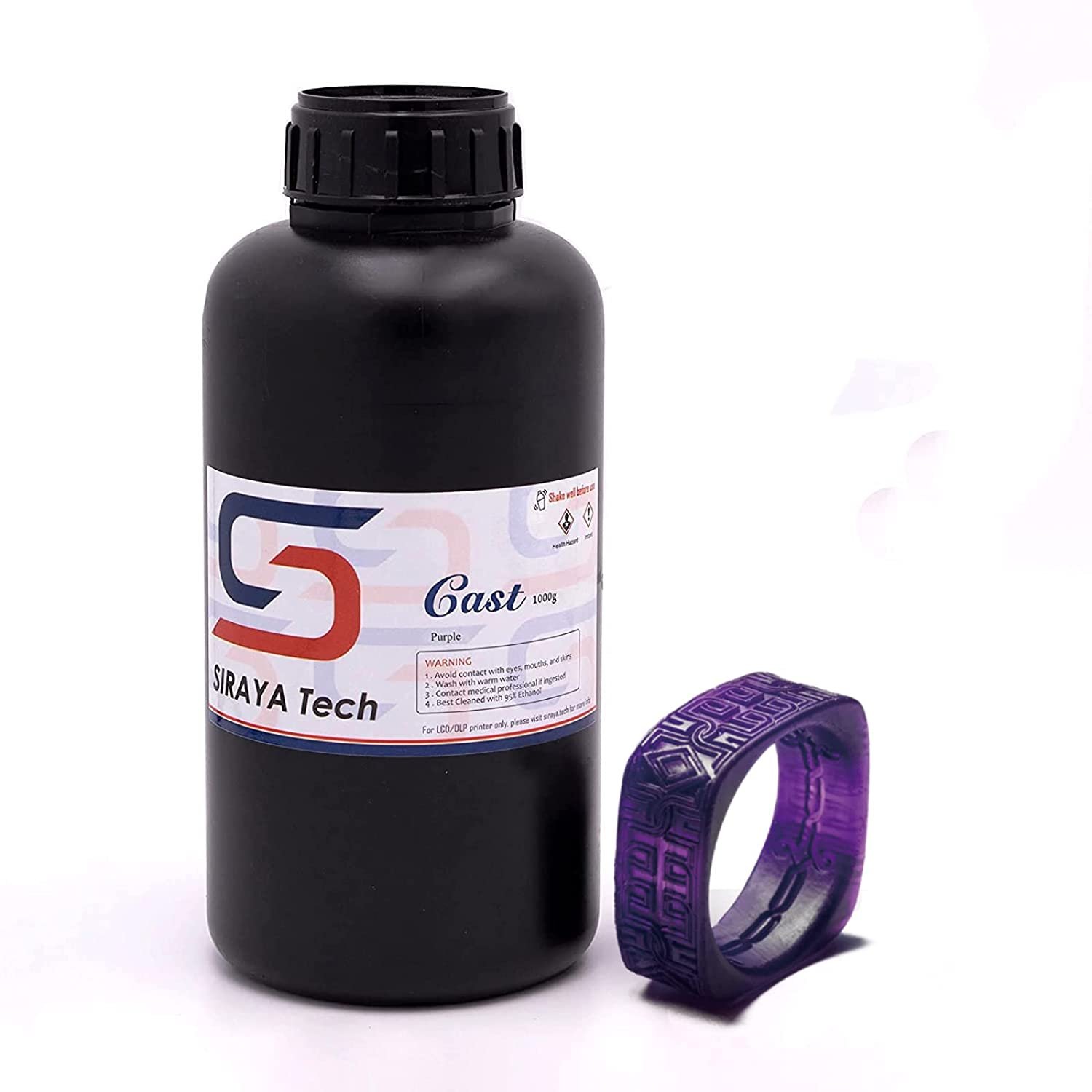 Cast 3D Printer Resin Castable Lcd Uv-Curing Resin Easy To Print Use And Burn High Resolu
