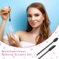 8 Pcs Makeup Spatula Set Adjustable Mini Silicone Spatula Reusable Small Scooper And Spoo
