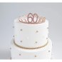 60Th Birthday Pink Tiara And Sash Glitter Satin Sash And Crystal Rhinestone Tiara Crown F