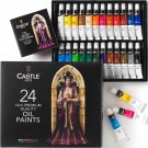 24 X 12Ml Oil Paint Set | Great Value Set For Adult Artists, Beginners And Advanced | Vib