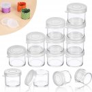 50 Pieces Plastic Mini Containers With Lids, Small Paint Cup, Plastic Mini Paint Containe