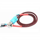 16Mm 19Mm Chassis Switch Host Metal Button Switch With 2Ft 3A Extension Cable Red Yellow