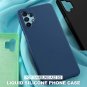 Galaxy A32 5G Case, Liquid Silicone Gel Rubber Bumper Case With Soft Microfiber Lining Cu