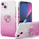 Iphone 13 Case, Slim Fit Glitter Sparkly Case With 360