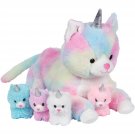 Snugababies Unicorn Kitty Cat Stuffed Animals For Girls Ages 3 4 5 6 7 8 Years; Stuffed M