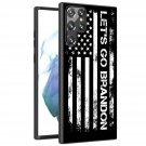 Compatible With Samsung Galaxy S22 Ultra Case,Let'S Go Brandon American Flag Pattern For 