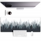 Gaming Mouse Pad Forest Background Pattern Xxl Xl Large Mouse Pad Mat Long Extended Mouse