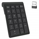 Wireless Number Pads, Numeric Keypad Numpad 22 Keys Portable 2.4 Ghz Financial Accounting