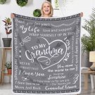 Gifts for Grandma, Grandma Birthday Gifts for Nana Soft Flannel Blanket, Grandmother Gift