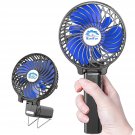 Portable Handheld Rechargeable Fan, Mini Personal Fan, Battery Operated Cooling Fan, 180