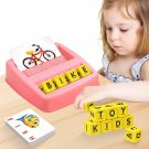 Educational Toys For 3 4 5 Year Old Girls Gifts, Matching Letter Spelling Games Learning 