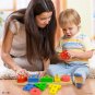 Shape Sorter Color Wooden Bard - Educational Toys For Toddlers - Kids Learning Toys Stack