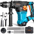 1-1/4 Inch Sds-Plus Heavy Duty Rotary Hammer Drill, 12.5 Amp Rotomartillo, Safety Clutch 