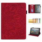 Case For Amazon Fire Hd 8 2020/8 Plus 10Th Gen, Mandala Embossed Pu Leather Folio Stand S
